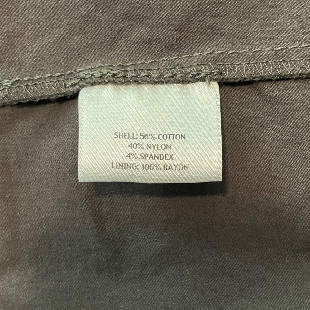 Eileen Fisher Satin Sheen Trench Coat size xsmall - Picture 7 of 8